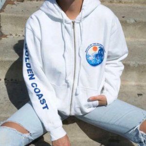 John Galt Carla Golden Coast Full Zip Hoodie